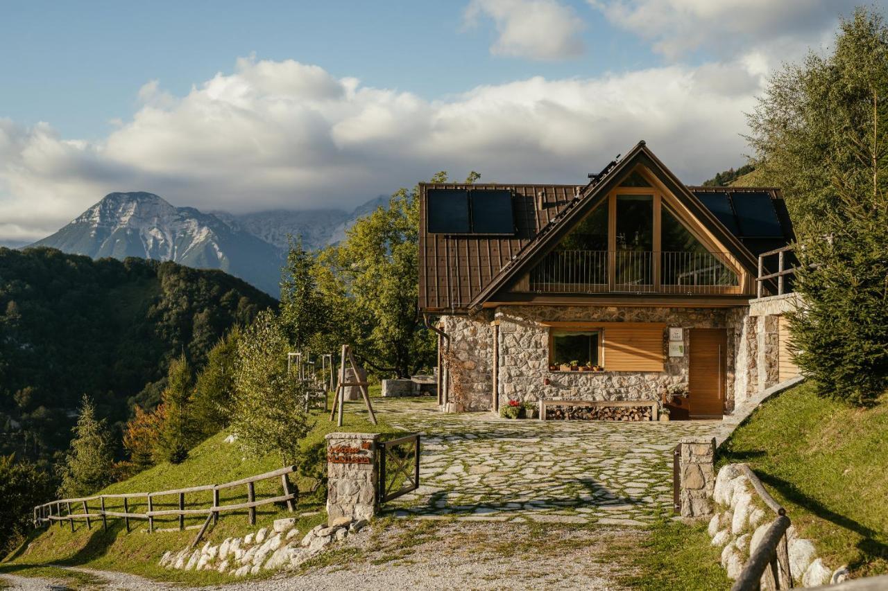 Eco Chalet Astramontana Tolmin Exteriér fotografie